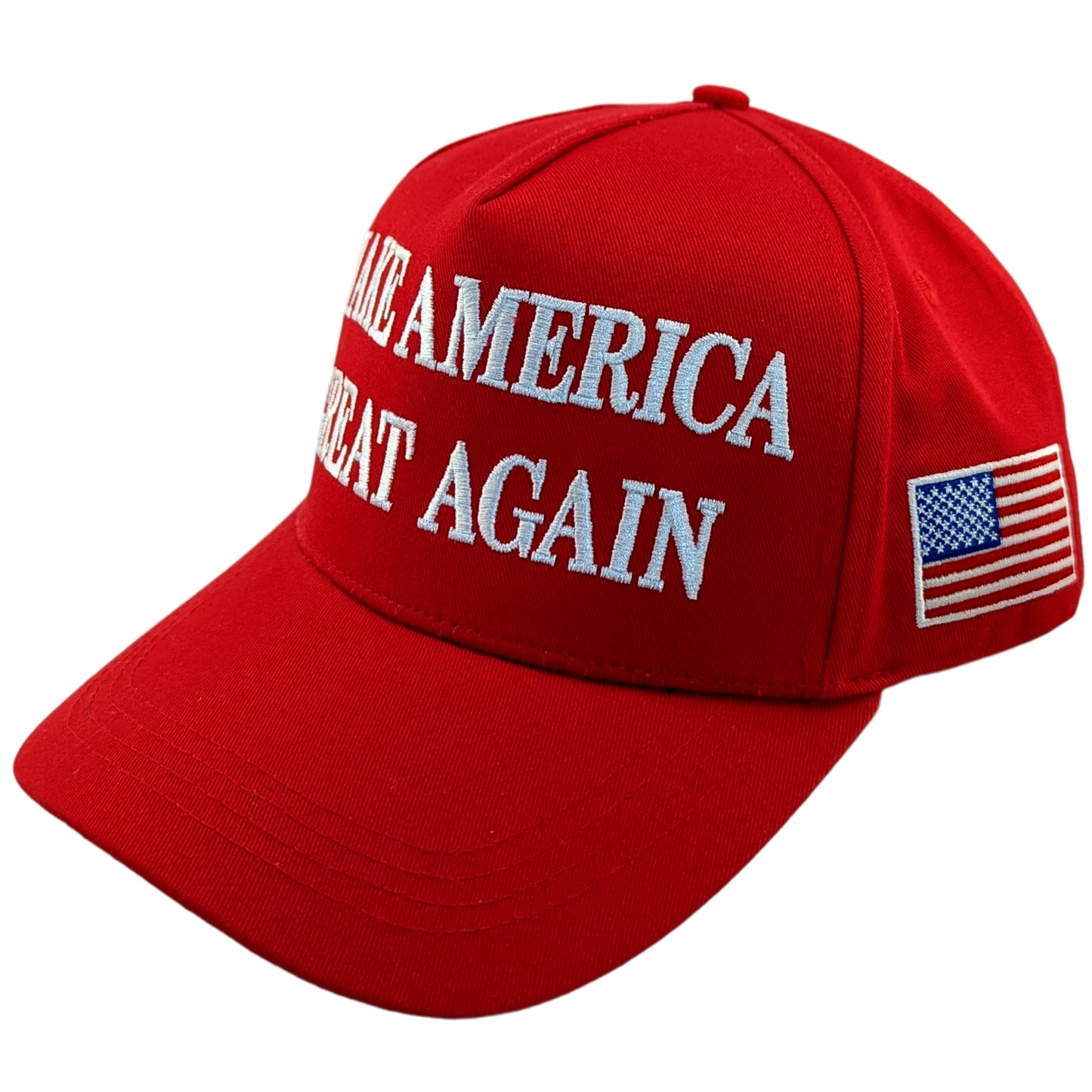 Official Trump Won 45-47 MAGA Hat Red and White