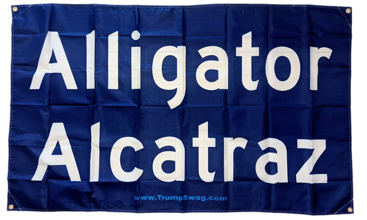 Official Alligator Alcatraz Flag 5'x3'